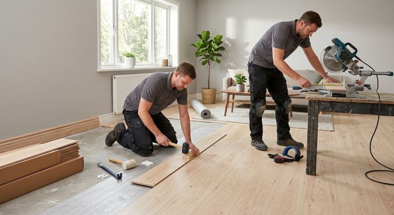 Laminate Floor Installation in Tampa, FL