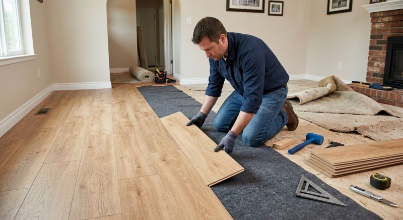 Laminate Floor Remodeling in Tarpon Springs, FL