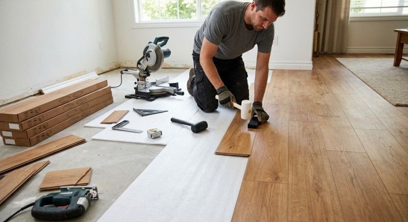 Laminate Floor Remodeling in Tarpon Springs, FL
