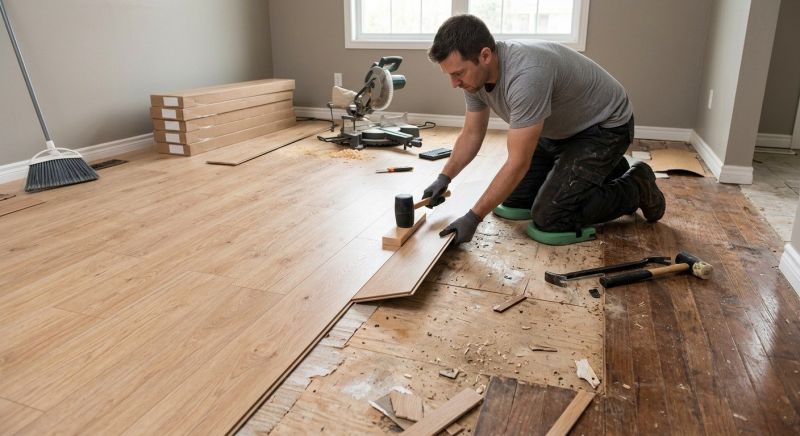 Laminate Floor Replacement in Dunedin, FL