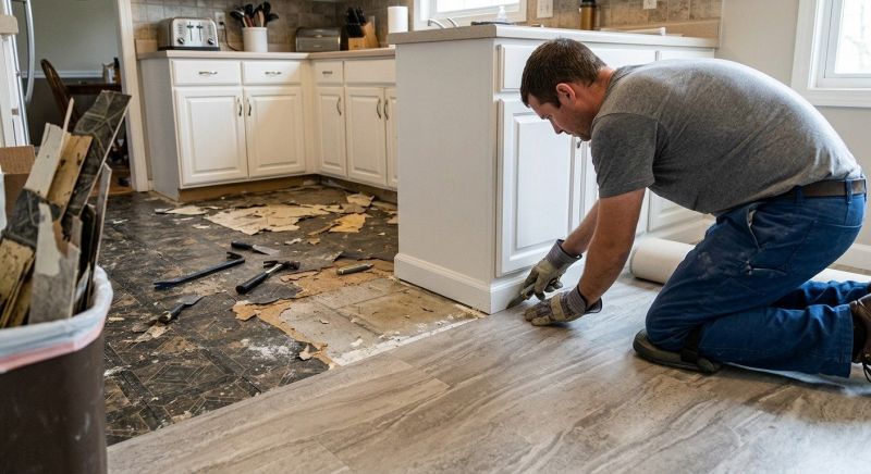 Linoleum Floor Installation in Largo, FL