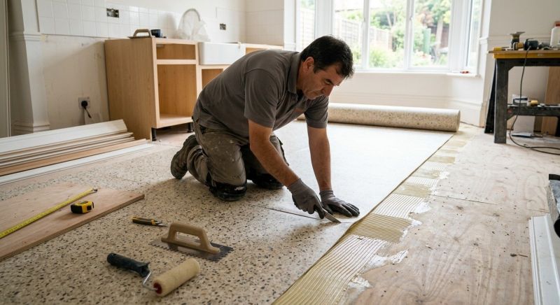 Linoleum Floor Installation in Odessa, FL