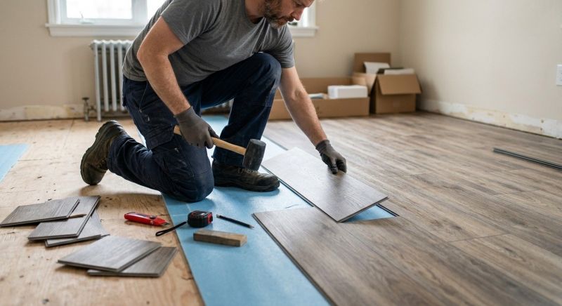 Linoleum Floor Installation in Pasco County, FL