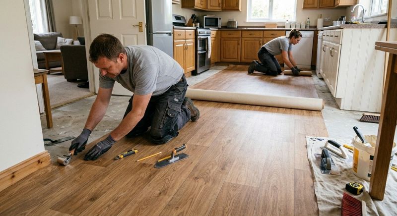 Linoleum Flooring Replacement in Tarpon Springs, FL