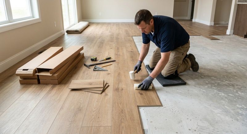 Luxury Vinyl Tile Installation in Holiday, FL