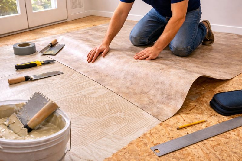 Sheet Flooring Installation in Clearwater Beach, FL