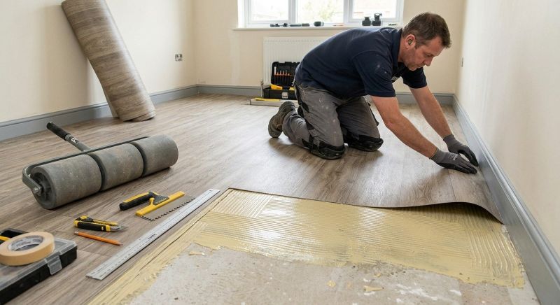 Sheet Linoleum Installation in Dunedin, FL
