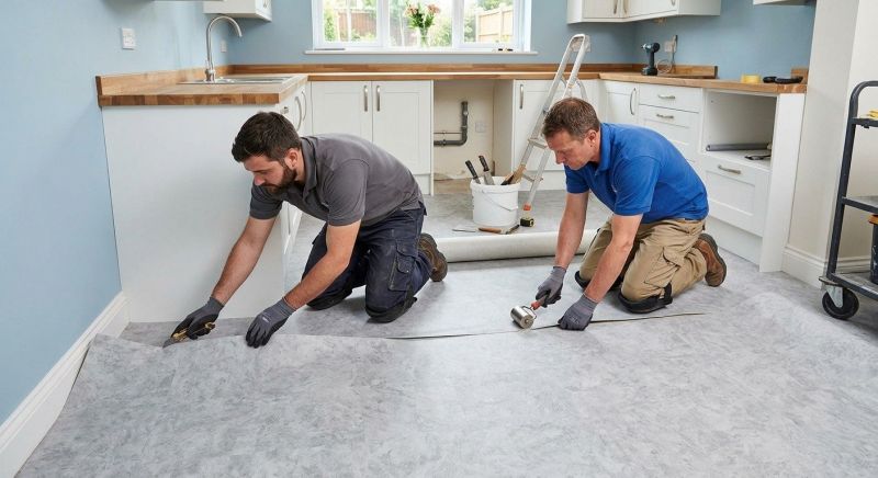Sheet Linoleum Installation in Tarpon Springs, FL
