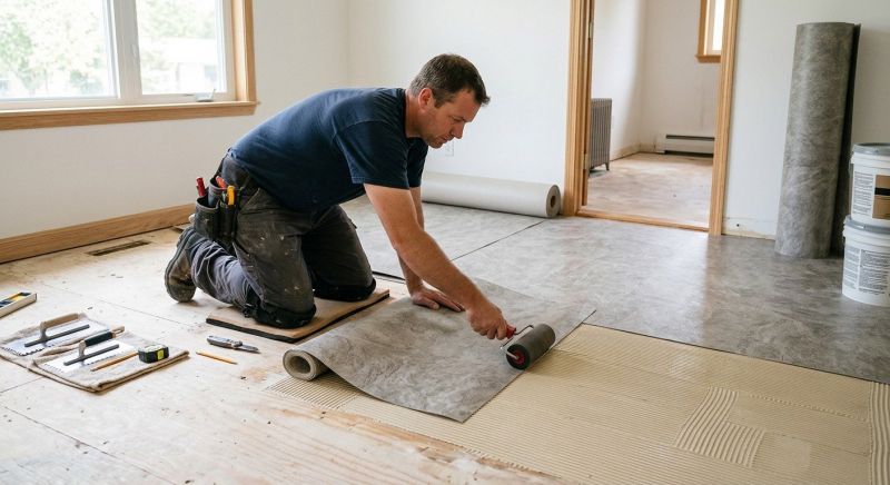 Sheet Vinyl Installation in Pinellas County, FL