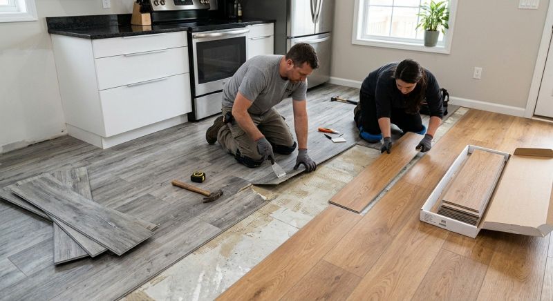 Vinyl Floor Replacement in Tarpon Springs, FL