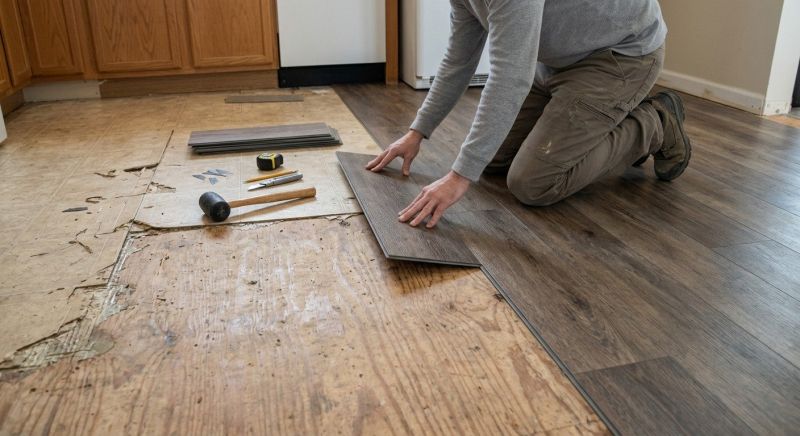 Vinyl Flooring Installation in Clearwater Beach, FL