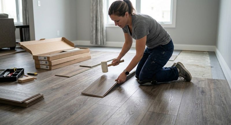 Vinyl Plank Floor Installation in Tarpon Springs, FL